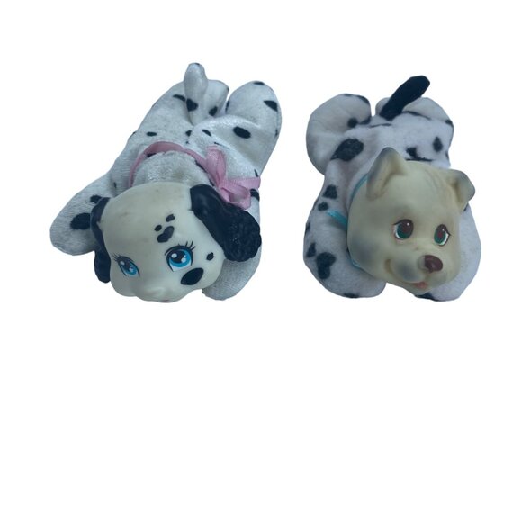 Puppy Surprise Jaxie the Dalmatian Mom Just Play Toy Dog Plush 2 Puppies - Picture 7 of 14